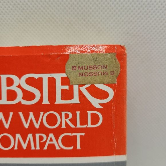 Japanese/English Dictionary Websters New World Compact Pocket Dictionary - Picture 5 of 8